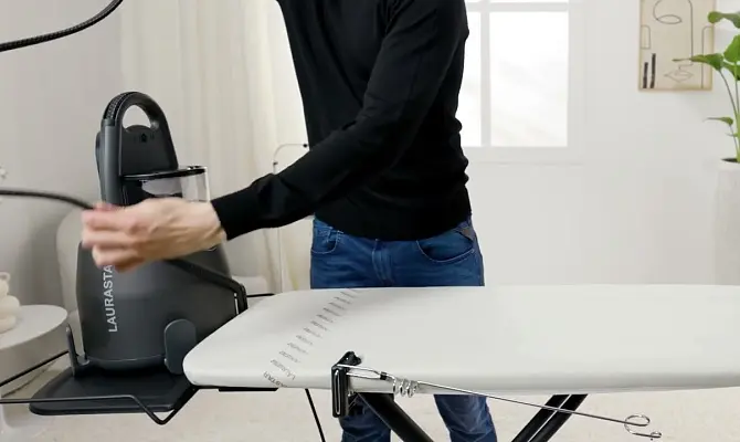 Как завершить работу парогенератора Laurastar Lift